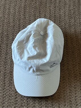 Pahoba Cap White Lightweight Perforated Adjustable Performance Hat